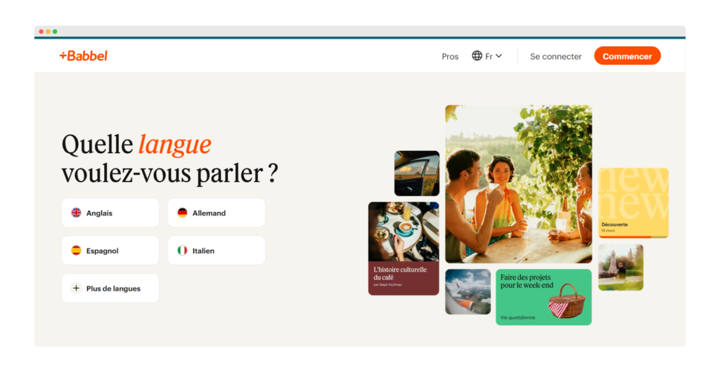 Tout sur Babbel